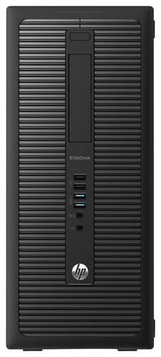 Front Standard. HP - EliteDesk 800 G1 Desktop - 4GB Memory - 500GB Hard Drive.