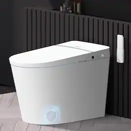 EPLO - G20PRO Smart Toilet Bidet,1000g MaP Power Flush,ADA Height,Tank&Pump - White
