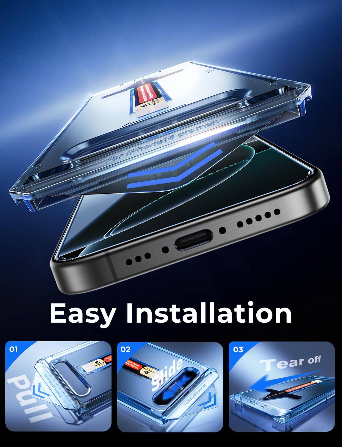 NOTION promax For iPhone16

Easy Installation

01 Pull
02 Slide
03 Tear off