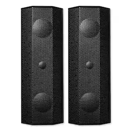 Lithe Audio - IO1 Indoor & Outdoor Passive Speakers (Pair) - Black