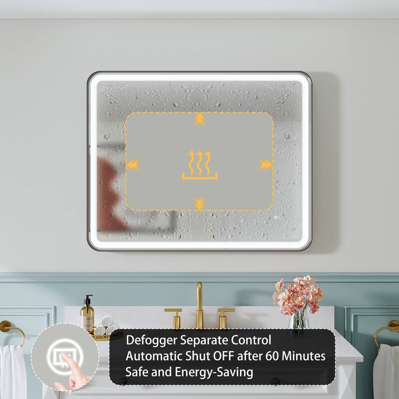 Defogger Separate Control  
Automatic Shut OFF after 60 Minutes  
Safe and Energy-Saving