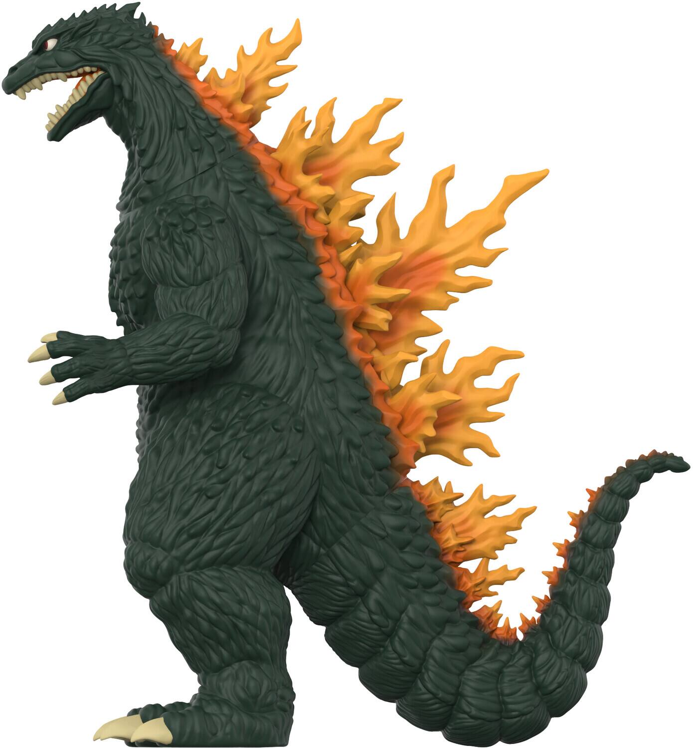 Alt View 4. Super7 - Super7 - Toho - ReAction Figures Wv10 - Godzilla (2000, Charging)   - COLLECTIBLES - Multicolor.