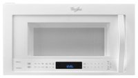 Front. Whirlpool - 2.1 Cu. Ft. Over-the-Range Microwave - White.