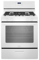 Whirlpool - 5.1 Cu. Ft. Freestanding Gas Range - White - Front_Zoom
