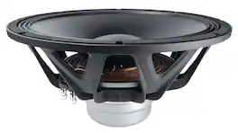 Faital Pro 18XL20008 18" 8-Ohm Subwoofer Loudspeaker - Black