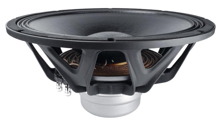 Front. PRO - Faital Pro 18XL20008 18" 8-Ohm Subwoofer Loudspeaker - Black.