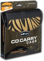 CD Projects - 24-CD Wallet (light brown tiger stripe) - Light Brown Tiger Stripe - Front_Zoom