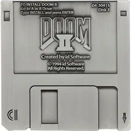 TO INSTALL DOOM II:
Go to A or B Drive
Type INSTALL and press ENTER
DOOM II
Created by id Software
© 1994 id Software
All Rights Reserved.
04-30415
Disk 1
CII