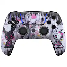 Front. ProControllers - Custom Wireless Controller for PS5 - Evil Bunny.
