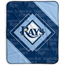 Pegasus - Tampa Bay Rays 50" x 60" Diamond Logo Fleece Blanket - Multicolor