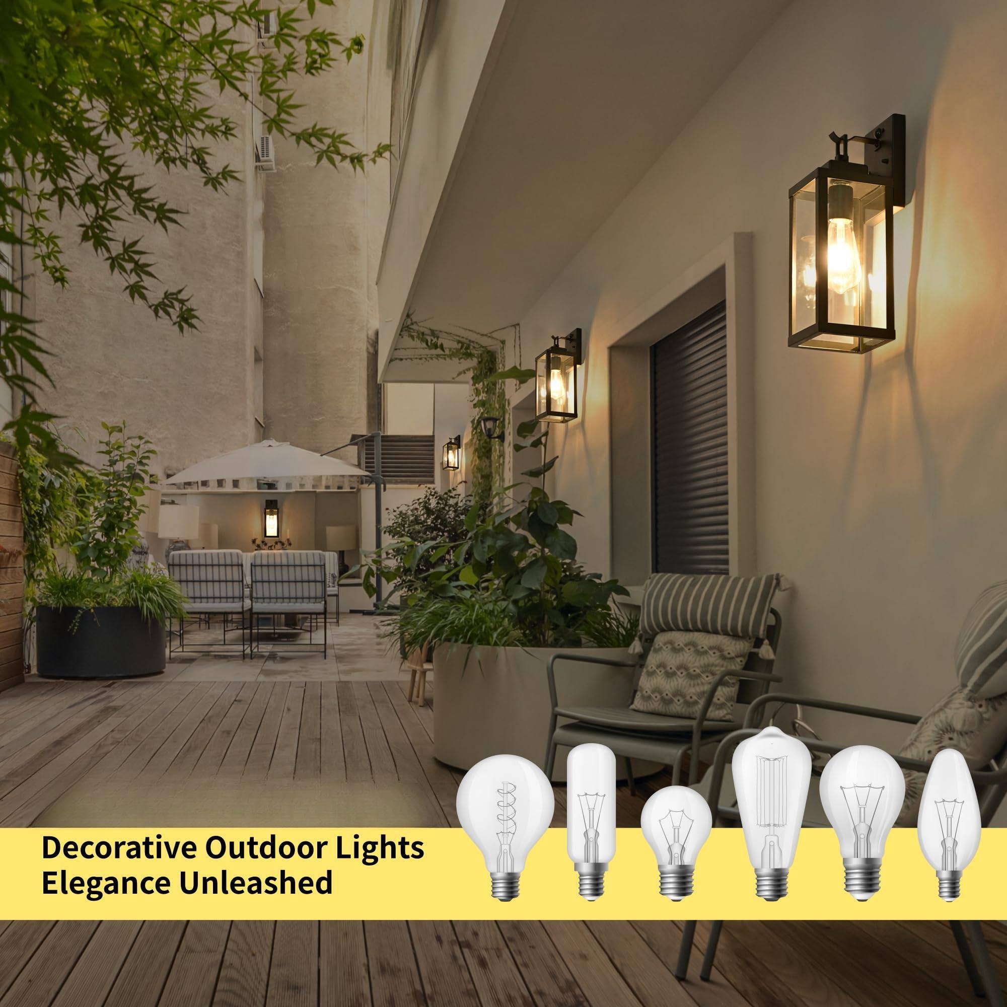 Decorative Outdoor Lights  
Elegance Unleashed