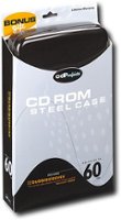 CD Projects - Steel 60-CD Case (black) - Black - Front_Zoom