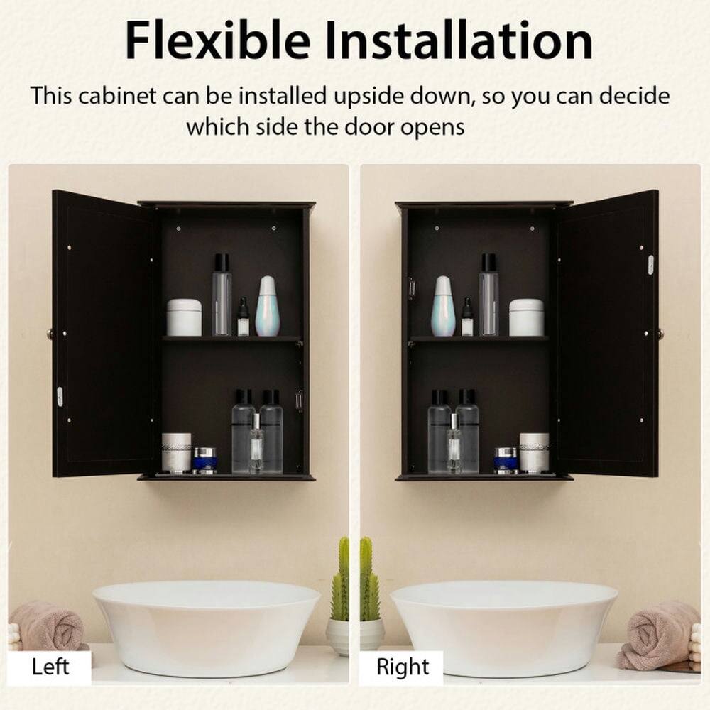 Flexible Installation

This cabinet can be installed upside down, so you can decide which side the door opens

Left

Right