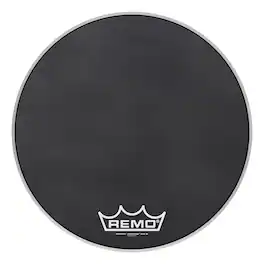 Remo - Bass, Powermax, Black Suede, 20 Diameter, Mp