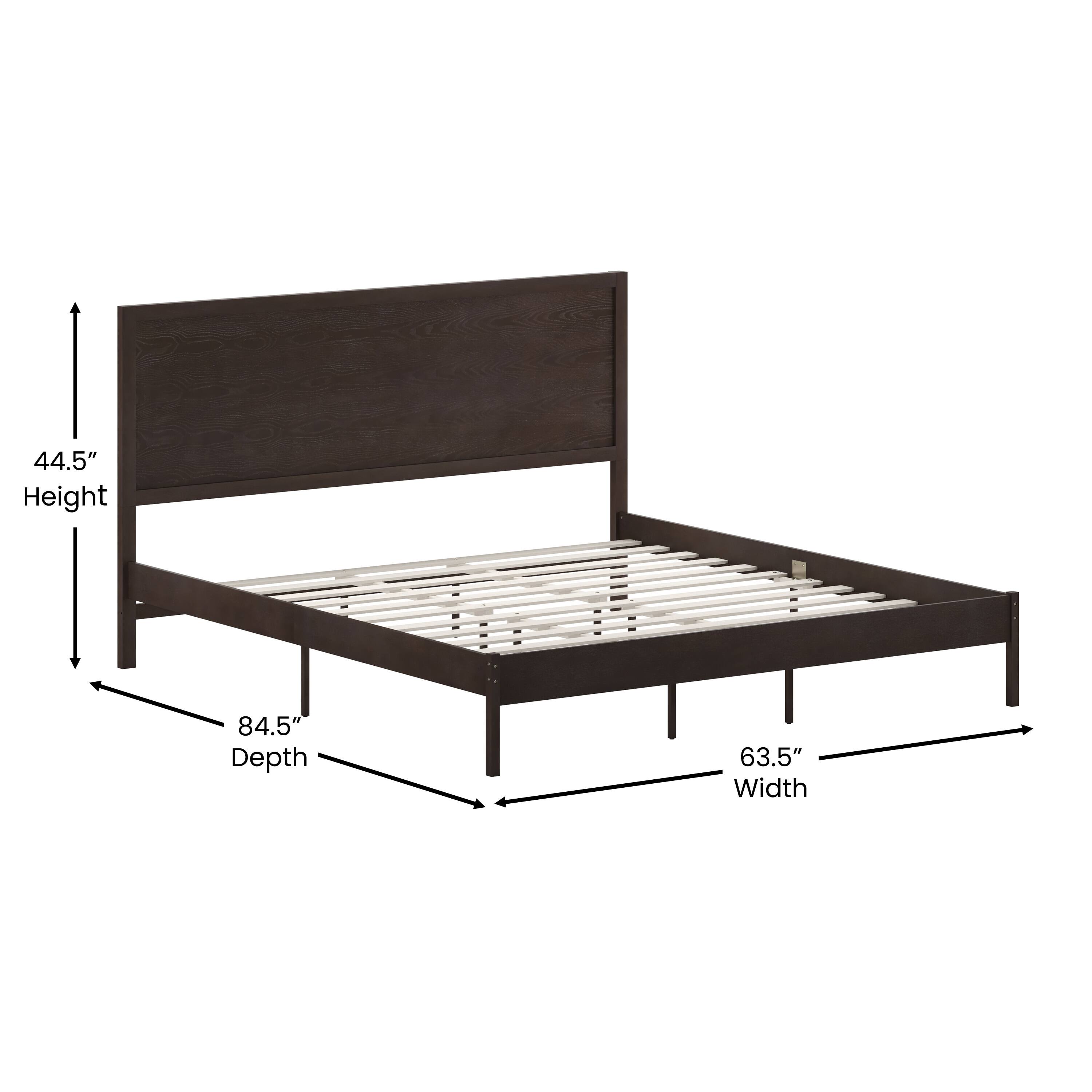 44.5" Height  
84.5" Depth  
63.5" Width