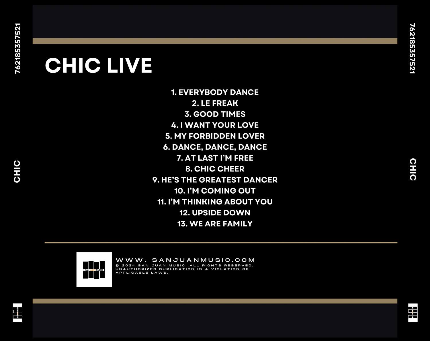 Chic Chic Live in Amsterdam COMPACT DISCS [CD] - Best Buy