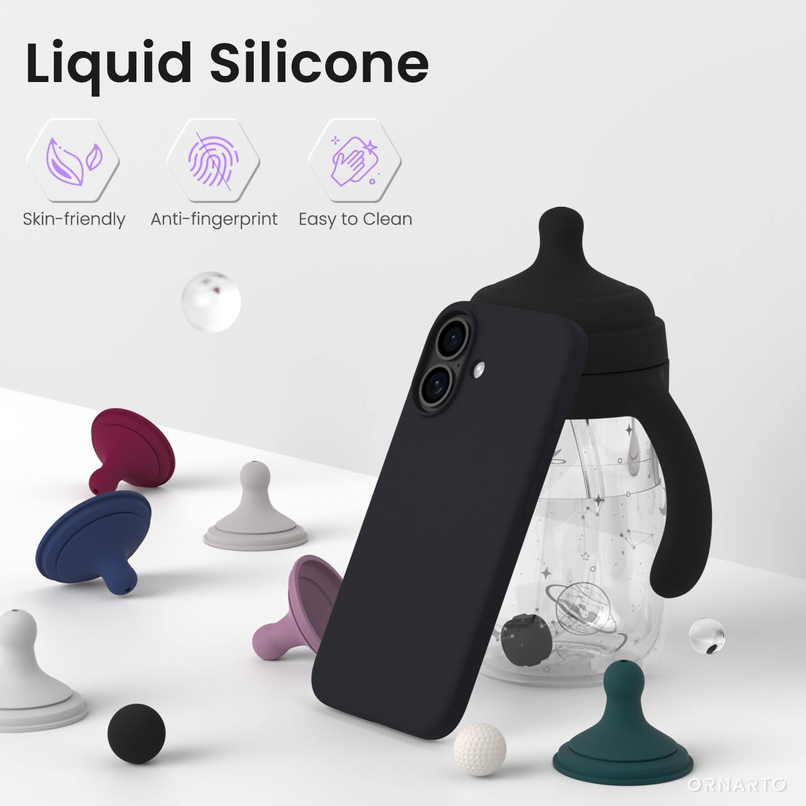 Liquid Silicone

Skin-friendly  
Anti-fingerprint  
Easy to Clean  

ORNARTO