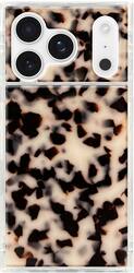 FLAUNT - Square Case with MagSafe for Apple iPhone 17 Pro - Blonde Tortoise Shell - Front_Zoom