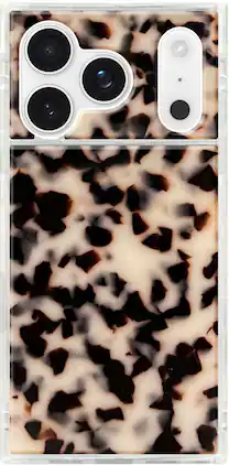 FLAUNT - Square Case with MagSafe for Apple iPhone 17 Pro - Blonde Tortoise Shell