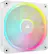 Alt View 21. CORSAIR - CUE LINK LX120 RGB 120mm PWM Fans Starter Kit (3-pack) - White.