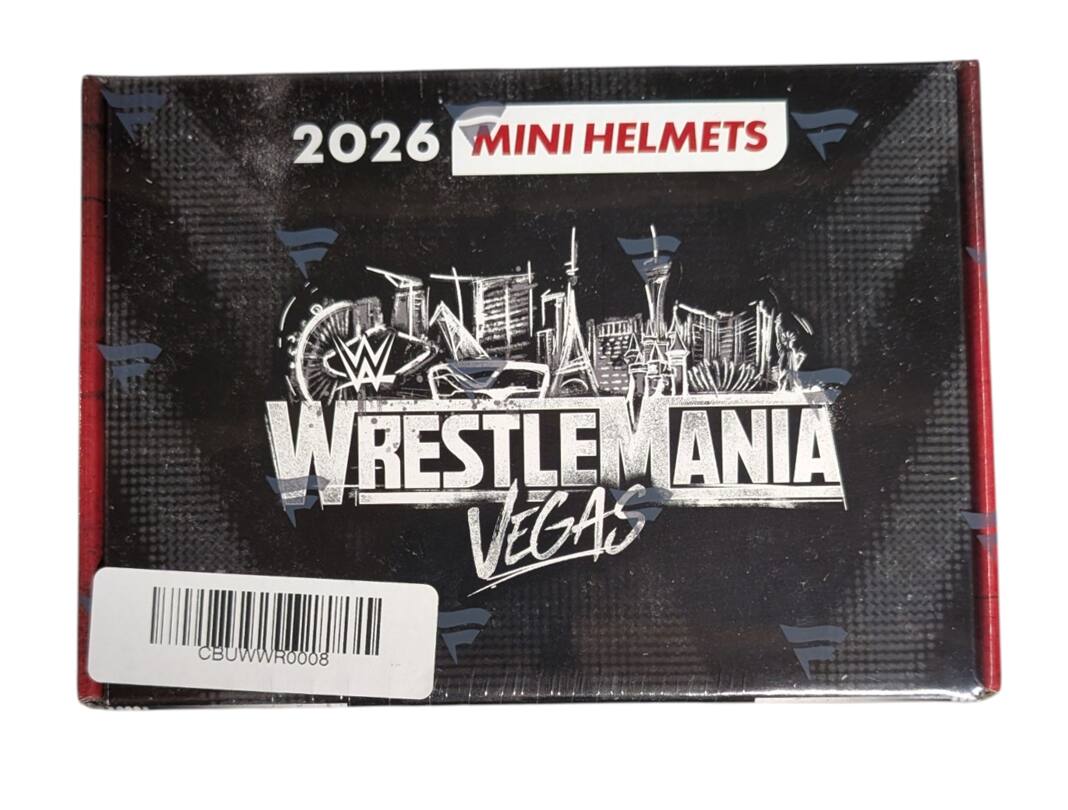 2026 MINI HELMETS WRESTLEMANIA VEGAS CBUWWR0008