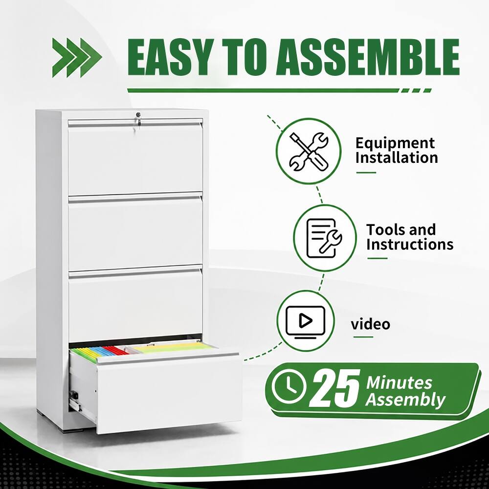 EASY TO ASSEMBLE

Equipment Installation  
Tools and Instructions  
video  
25 Minutes Assembly