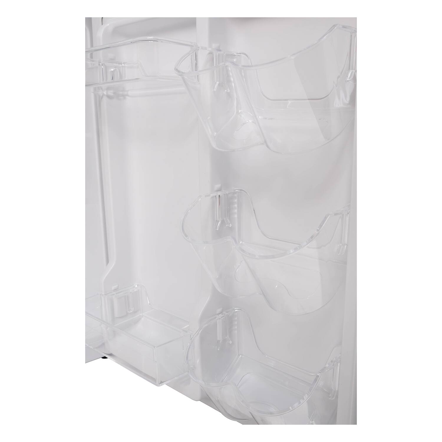 Alt View 8. Frigidaire - Frigidaire EFR920COTTON 3.1 Cu. Ft. White Compact Refrigerator - Black.