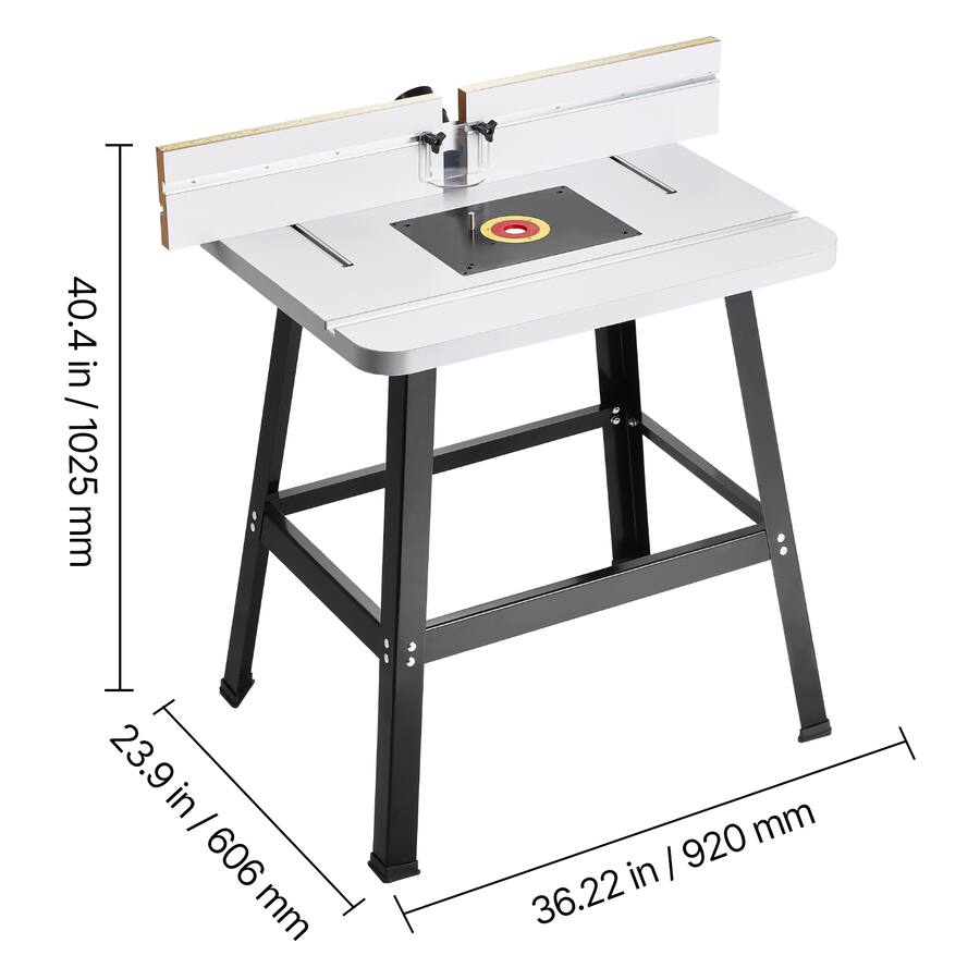 Vitap Router Table VEVOR Precision Router Table System, 31.5 in x 23.9 in, Routing Table ...