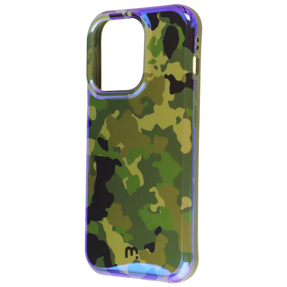 Front. Mybat Pro - MyBat Pro Chic Series Case for Apple iPhone 14 Pro - Iridescent Desert Camo - Multicolor.