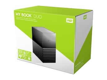 Western Digital WD 20TB My Book Duo Desktop RAID External Hard Western Digital WD 20TB My Book Duo Desktop RAID External Hard