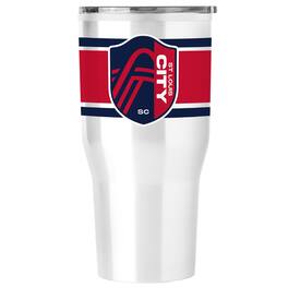 Logo Brands - St. Louis City SC 30oz. Fusion Tumbler - White