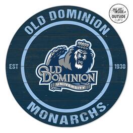 Jardine - Old Dominion Monarchs 20'' x 20'' Indoor/Outdoor Team Color Circle Sign - Navy