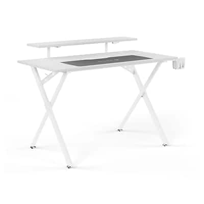 Emerge - Vizon 47"W Gaming Desk - White