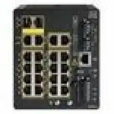 Front. Cisco Consumer Products - Cisco Catalyst IE3100 Rugged Ethernet Switch - 20 Ports - Manageable - Gigabit Ethernet - 10/100/1000Base-T, 1000Base-X - Black.