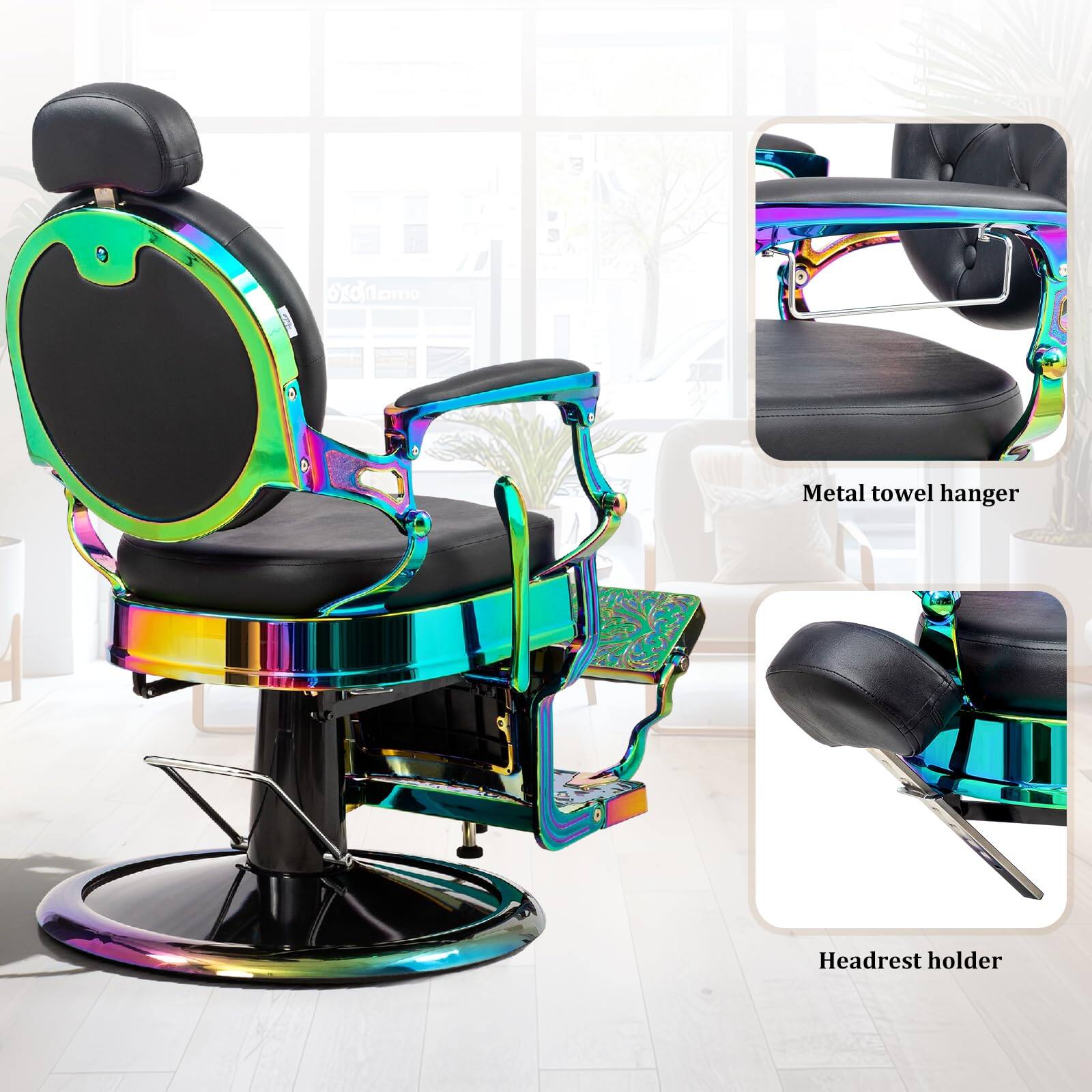 6 of em CITO Metal towel hanger Headrest holder