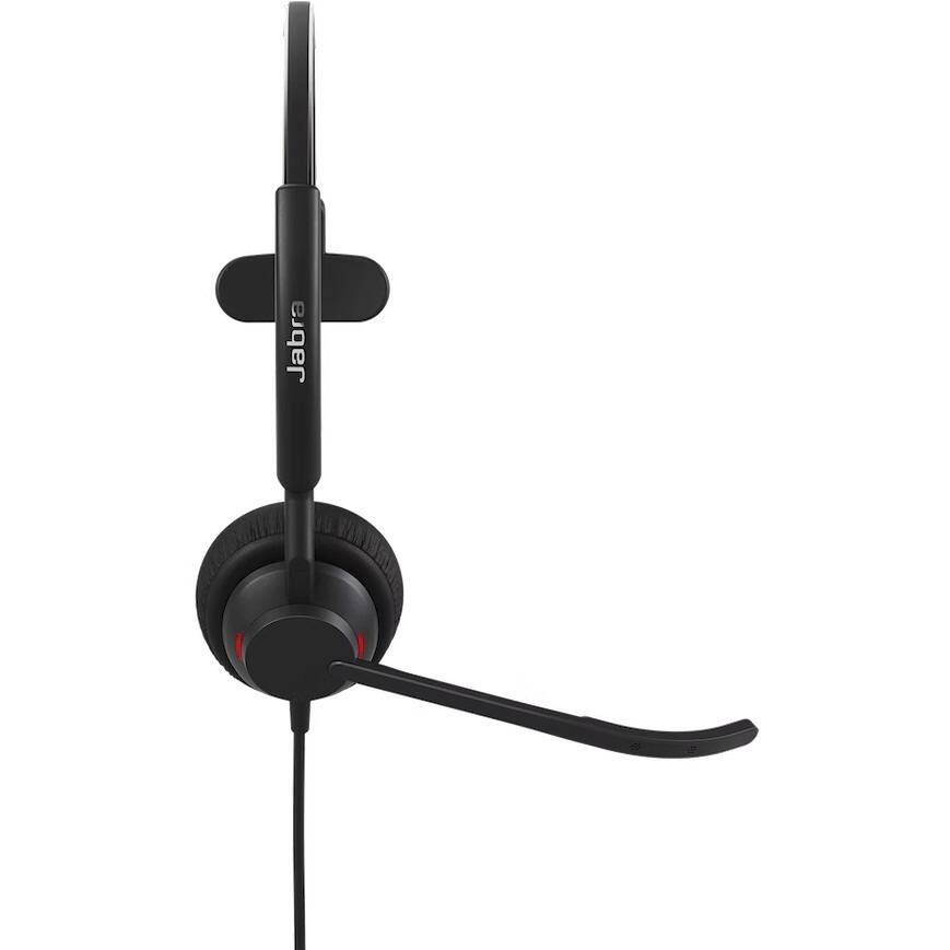 Alt View 1. Jabra - Jabra Engage 50 II Headset - Mono - USB Type A - Wired - 50 Hz to 20 kHz - On-ear - Monaural - Ear-cup - MEMS Technology - Red.