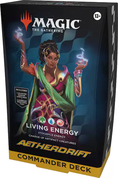 Wizards of The Coast Magic: The Gathering Aetherdrift Commander Deck Living Energy D41420000 - Best Buy Wizards of The Coast Magic: The Gathering Aetherdrift Commander Deck Living Energy D41420000 - Best Buy