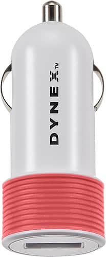 Front. Dynex™ - USB Vehicle Charger - Cayenne.