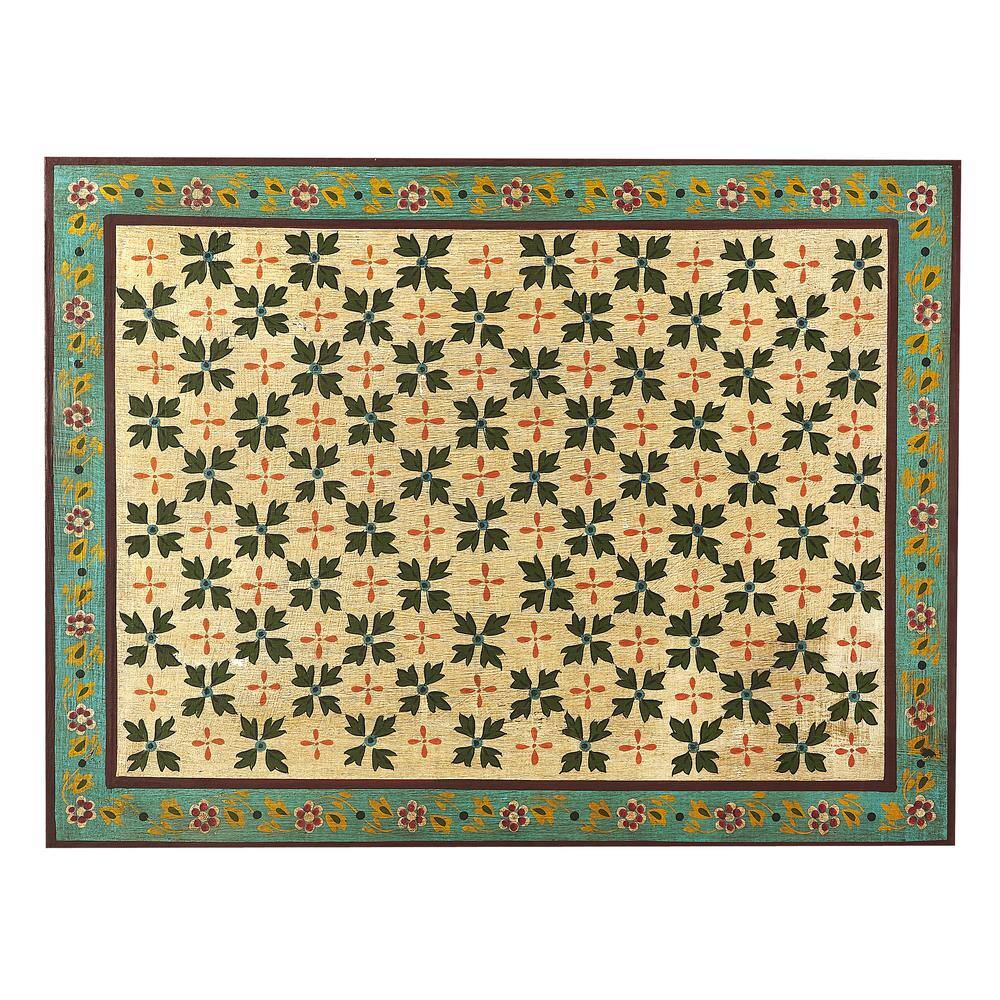Front. Butler Specialty - Perna Hand Painted Chest - Multi-Color.