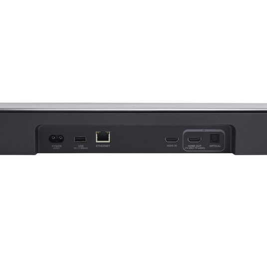 POWER  
usa BV 300mA  
ETHERNET  
HDMI IN  
HDMI OUT  
OPTICAL  
ARC  
TV  
LARD