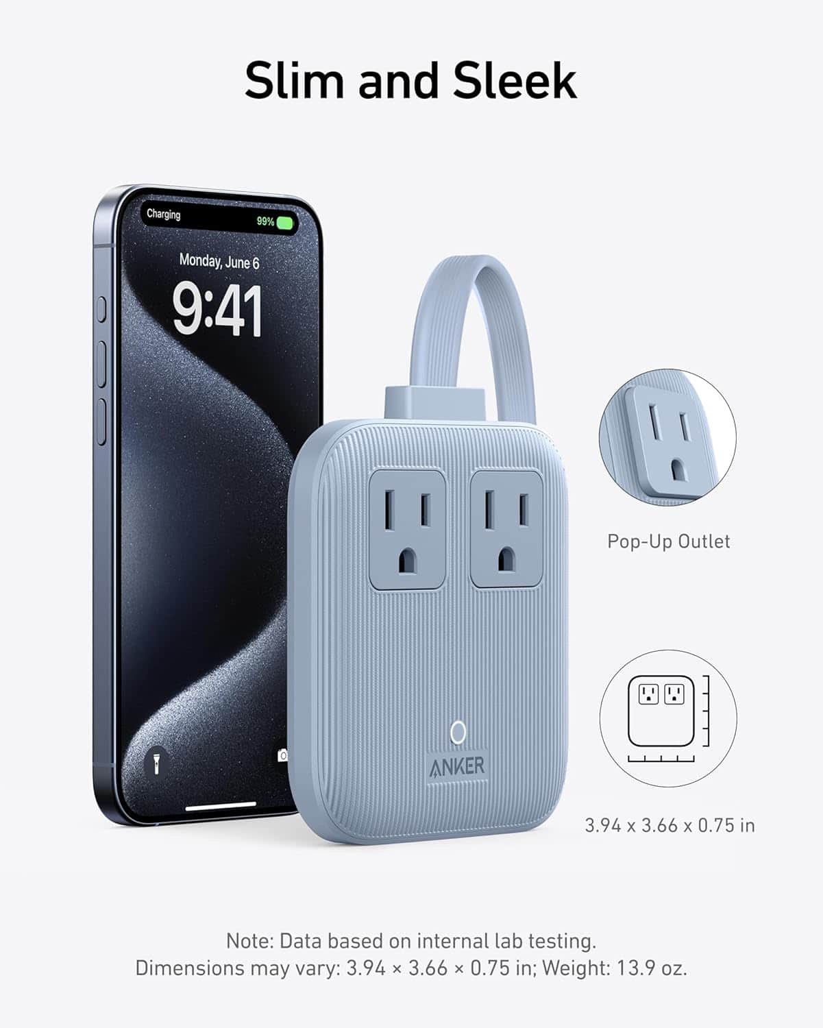 Anker Nano Charging Station(67W Max) Blue A9129 - Best Buy
