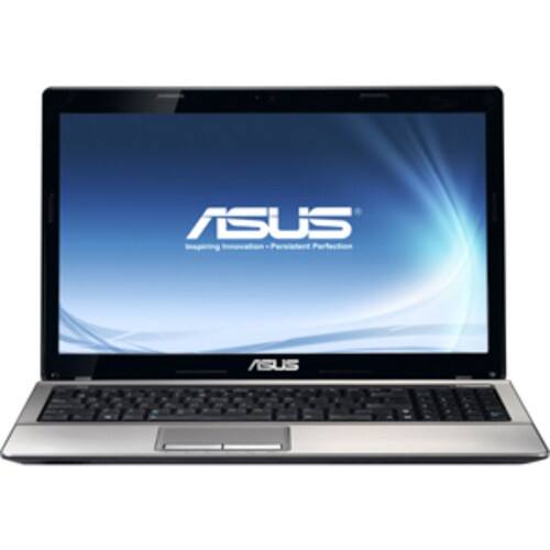Front Standard. Asus - 15.6" Notebook - 6 GB Memory - 640 GB Hard Drive - Black.