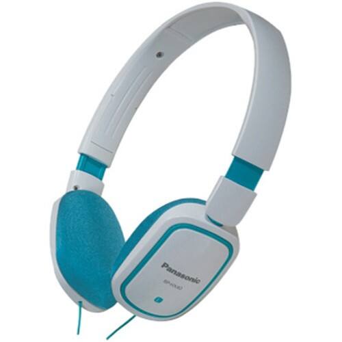 Front Standard. Panasonic - Headphone - Blue.