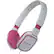 Front Standard. Panasonic - Headphone - Pink, White.