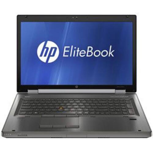Front Standard. HP - 17.3" EliteBook Notebook - 4 GB Memory - 320 GB Hard Drive.