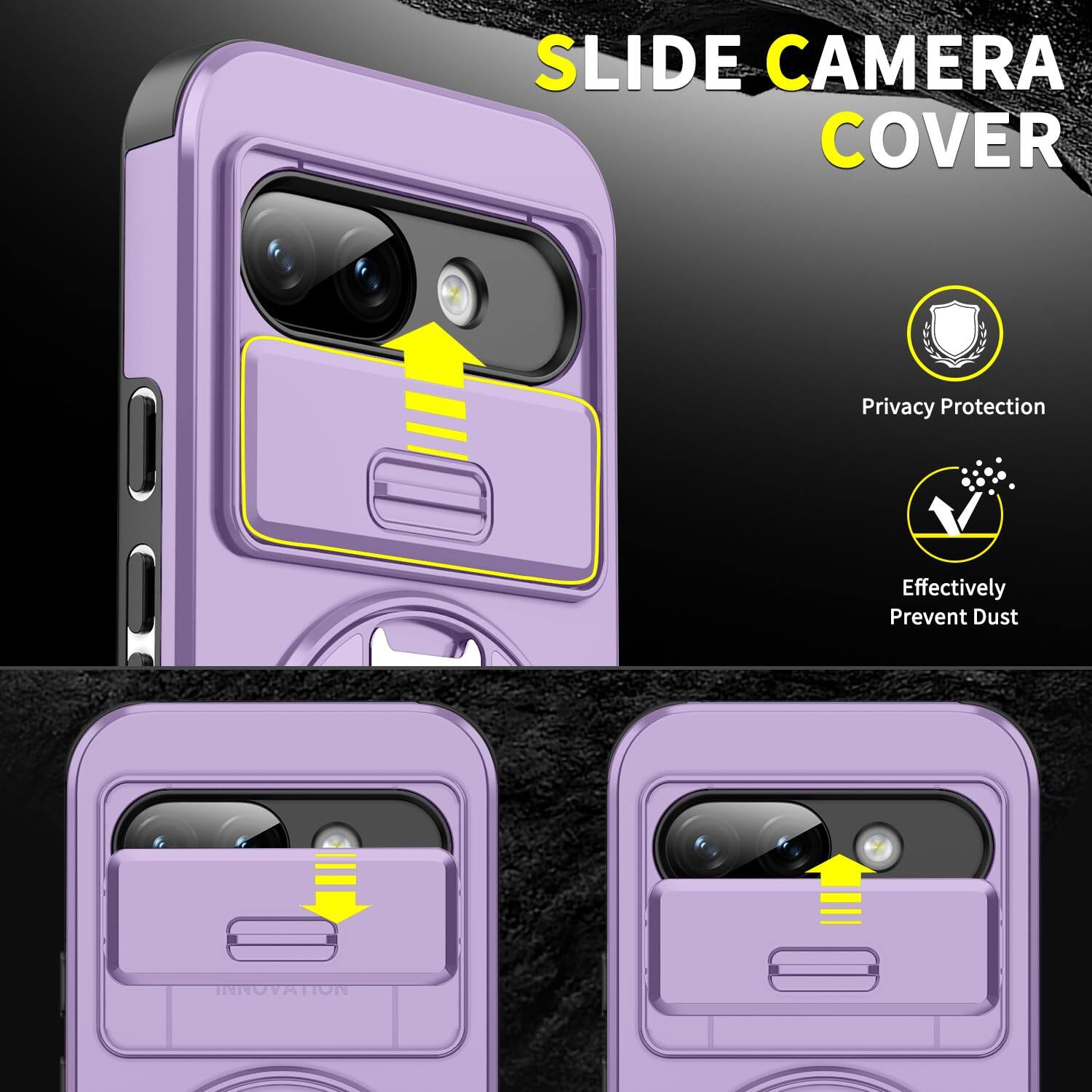 SLIDE CAMERA COVER

Privacy Protection

Effectively Prevent Dust

INNOVATION