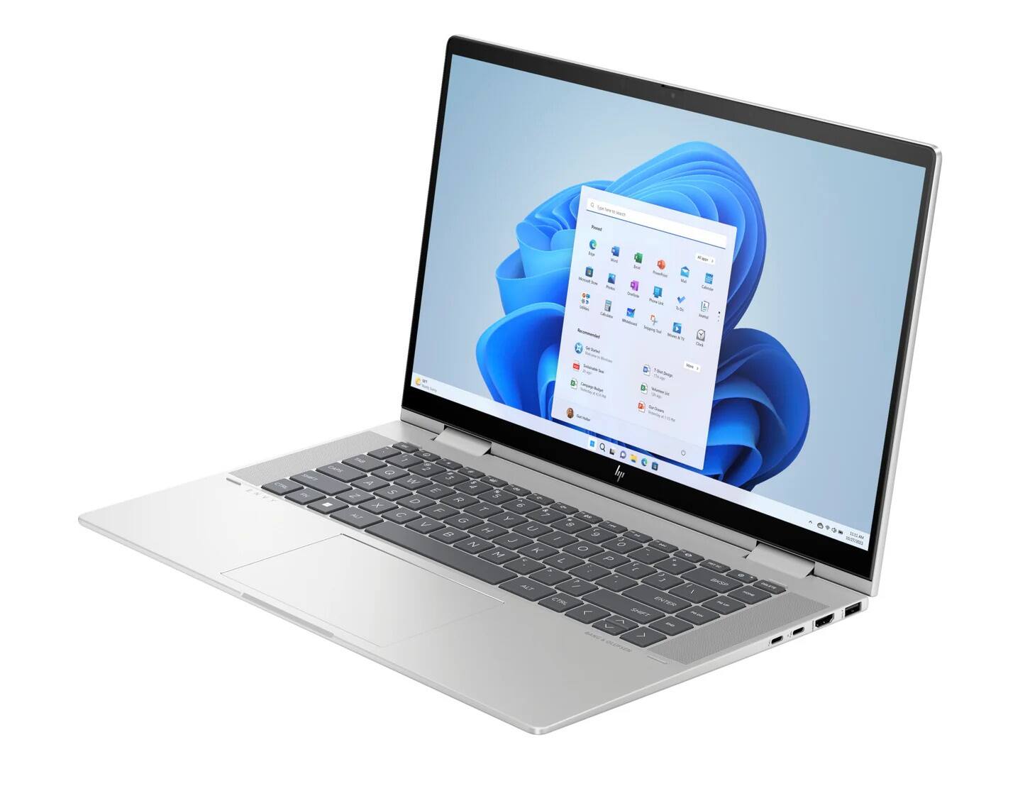 Alt View 1. HP - Envy x360 15-FE0053DX 15.6 Touch i7-1355U 16GB Ram 512GB SSD Windows 11 Home - Silver.