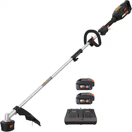 WORX - Nitro WG186 40V 15" Driveshare String Trimmer - Black
