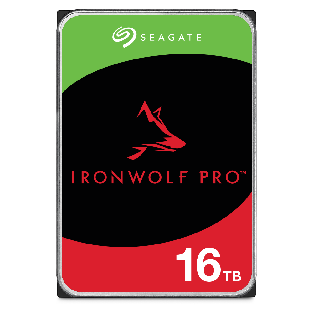 Seagate - IronWolf Pro ST16000NT001 16TB 7200 RPM 256MB Cache SATA 3.5 inch Internal Hard Drive