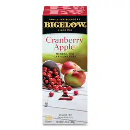 Bigelow - Tea Bags - Cranberry Apple Herbal Tea (28/Box)